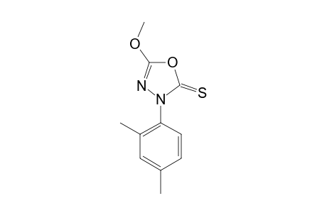 5-METHOXY-3-(2,4-DIMETHYLPHENYL)-1,3,4-OXADIAZOLE-2-THIONE