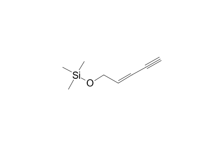 2-Penten-4-yn-1-ol, tms derivative