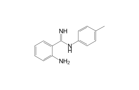 2-Amino-N-(4-methylphenyl)benzamidine