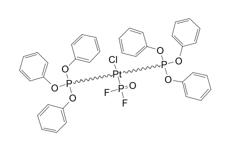 TRANS-(DIFLUOROPHOSPHONATO)-(CHLORO)-BIS-(TRIPHENYLPHOSPHITE)-PLATINE-(II)