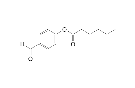 p-Hydroxybenzaldehyde, hexanoate(ester)