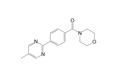 (4-(5-methylpyrimidin-2-yl)phenyl)(morpholino)methanone