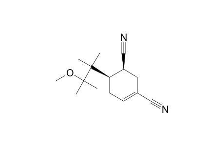 3-Cyclohexene-1,3-dicarbonitrile, 6-(2-methoxy-1,1,2-trimethylpropyl)-, cis-