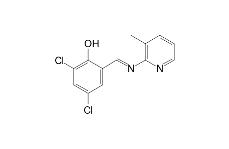 4,6-dichloro-2-[N-(3-methyl-2-pyridyl)formimidoyl]phenol