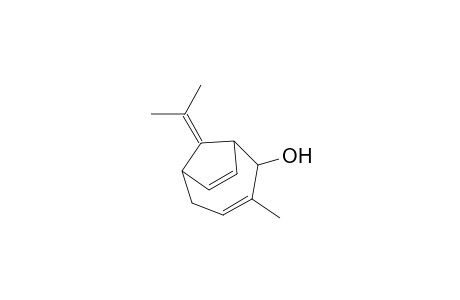 Bicyclo[4.2.1]nona-3,7-dien-2-ol, 3-methyl-9-(1-methylethylidene)-, exo-