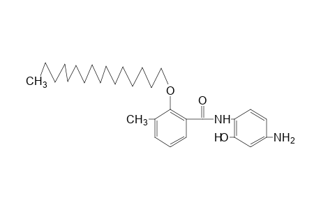 4'-amino-2-(hexadecyloxy)-2'-hydroxy-m-toluanilide