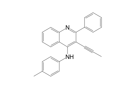 4-(4-Methylphenylamino)-3-propynyl-2-phenylquinoline