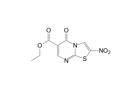 2-nitro-5-oxo-5H-thiazolo[3,2-a]pyrimidine-6-carboxylic acid, ethyl ester