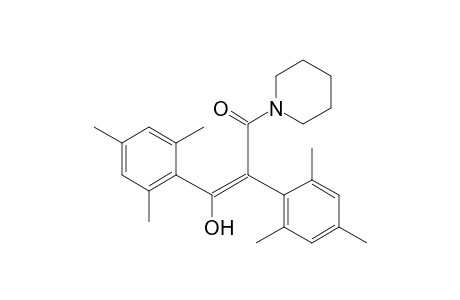 {(E)-1-[1-oxo-3-hydroxy-2,3-bis(2,4,6-trimethylphenyl)-2-propenyl]piperidine}