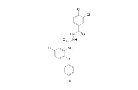 4-[5-chloro-2-(p-chlorophenoxy)phenyl]-1-(3,4-dichlorobenzoyl)semicarbazide