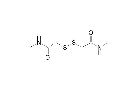 2,2'-dithiobis[N-methylacetamide]