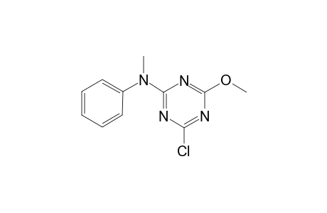 4-chloro-6-methoxy-N-methyl-N-phenyl-1,3,5-triazin-2-amine