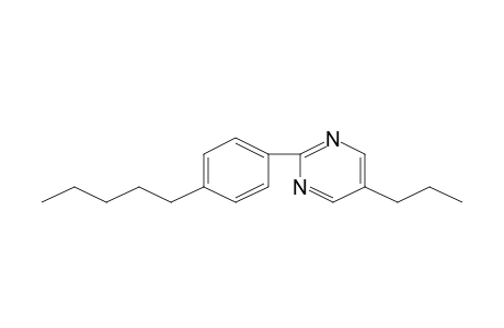 2-(4-amylphenyl)-5-propyl-pyrimidine