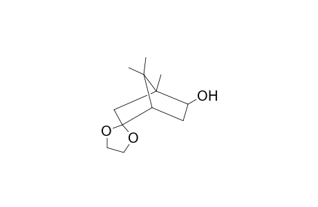 1',7',7'-trimethylspiro[1,3-dioxolane-2,5'-norbornane]-2'-ol