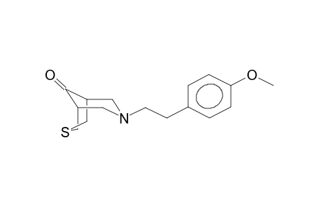 7-(PARA-METHOXYPHENETHYL)-1-THIA-7-AZABICYCLO[3.3.1]NONAN-9-ONE