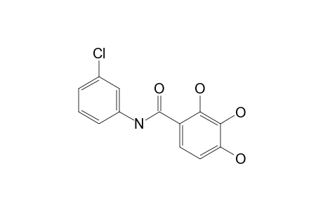 N-(3-Chlorophenyl)-3,4-dihydroxysalicylamide