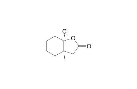 7a-Chloro-3a-methyl-2-oxo-perhydrobenzofuran