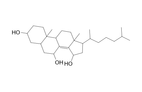 5a-Cholest-8(14)-ene-3b,7a,15a-triol