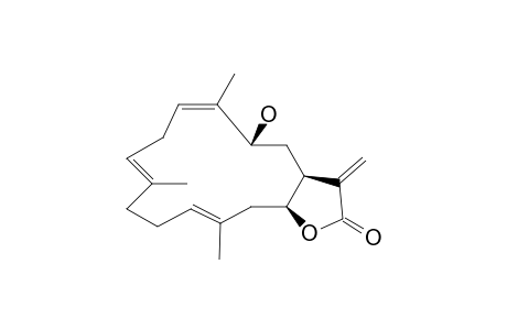 3(R)-Hydroxy-cembra-4,7,11,15(17)-tetraen-16,14-olide