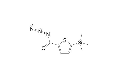 5-(Trimethylsilyl) thiophene-2-carbonyl azide