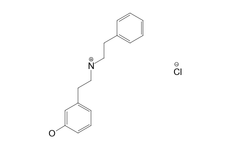 m-[2-(phenethylamino)ethyl]phenol, hydrochloride