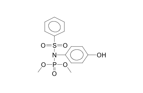 DIMETHYL-N-(4-HYDROXYPHENYL)-N-(PHENYLSULPHONYL)AMIDOPHOSPHATE