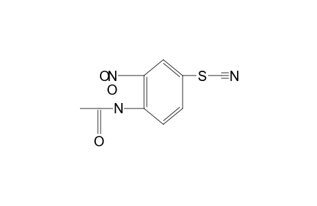 thiocyanic acid, 4-acetamido-3-nitrophenyl ester