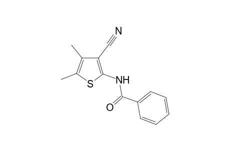 N-(3-Cyano-4,5-dimethyl-2-thienyl)benzamide