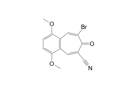 8-Bromo-6-Cyano-1,4-dimethoxy-7H-benzocyclohepten-7-one