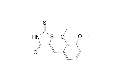 (5Z)-5-(2,3-Dimethoxybenzylidene)-2-thioxo-1,3-thiazolidin-4-one