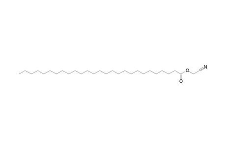 Heptacosanoic acid, cyanomethyl ester