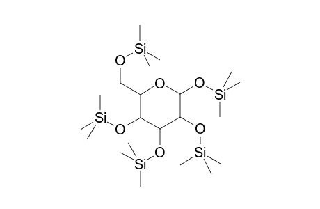 GALACTOPYRANOSE, 1,2,3,4,6-PENTAKIS-O-(TRIMETHYLSILYL)-, beta-D-