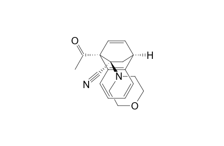 1,4-Ethanonaphthalene-9-carbonitrile, 1-acetyl-1,4-dihydro-9-(4-morpholinyl)-, (1.alpha.,4.alpha.,9R*)-