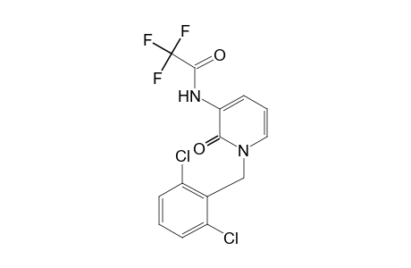 N-[1-(2,6-DICHLOROBENZYL)-1,2-DIHYDRO-2-OXO-3-PYRIDYL]-2,2,2-TRIFLUORO-ACETAMIDE