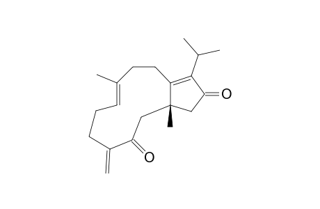 (1R*)-DOLABELLA-4(16),7,11(12)-TRIENE-3,13-DIONE