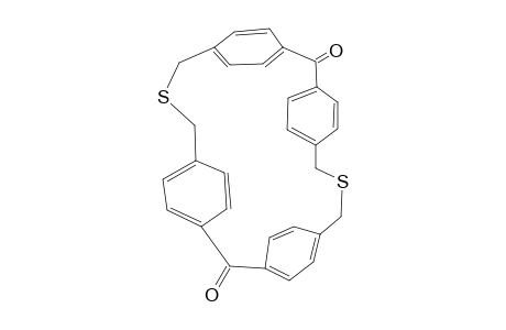 2,18-Dithio-[3.1.3.1]-parabenzenophan-10,26-dion