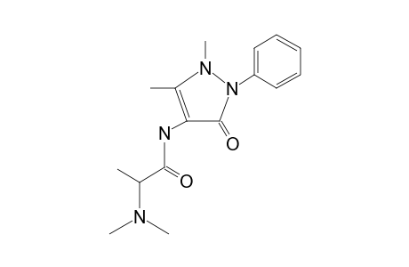 Propanamide, N-(2,3-dihydro-1,5-dimethyl-3-oxo-2-phenyl-1H-pyrazol-4-yl)-2-(dimethylamino)-