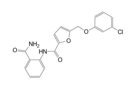 N-[2-(aminocarbonyl)phenyl]-5-[(3-chlorophenoxy)methyl]-2-furamide