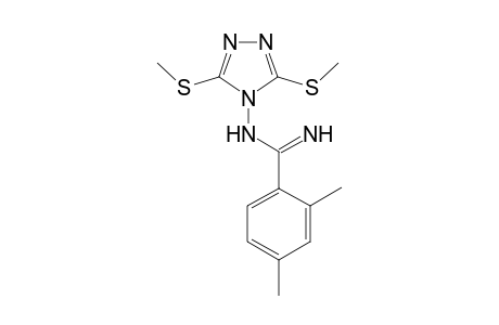 3,5-Dimethylthio-4-(2,4-dimethylbenzamidino)-1,2,4-triazole