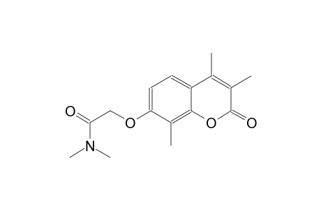 N,N-dimethyl-2-[(3,4,8-trimethyl-2-oxo-2H-chromen-7-yl)oxy]acetamide