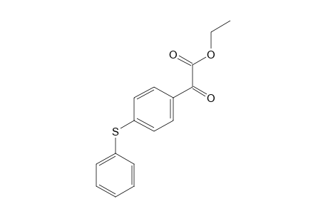 [p-(PHENYLTHIO)PHENYL]GLYOXYLIC ACID, ETHYL ESTER