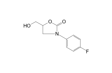 3-(p-fluorophenyl)-5-(hydroxymethyl)-2-oxazolidinone