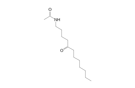 N-(5-oxododecyl)acetamide