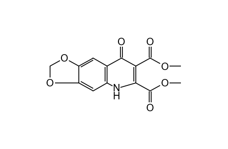 5,8-Dihydro-8-oxo-1,3-dioxolo[4,5-G]quinoline-6,7-dicarboxylic acid, dimethyl ester