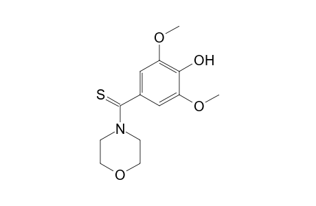 2,6-dimethoxy-4-[morpholino(thiocarbonyl)]phenol