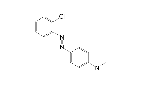p-[(o-chlorophenyl)azo]-N,N-dimethylaniline
