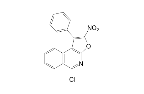 5-chloro-2-nitro-1-phenylfuro[2,3-c]isoquinoline