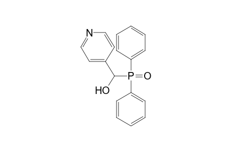 alpha-(diphenylphosphinyl)-4-pyridinemethanol