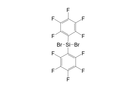 BIS-(PENTAFLUORPHENYL)-DIBrOMSILAN