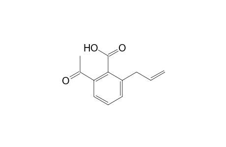 2-Acetyl-6-allyl-benzoic acid